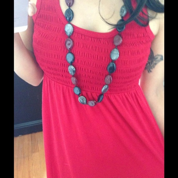 📛SOLD IN BUNDLE📛 Red racerback maxi - Picture 3 of 4