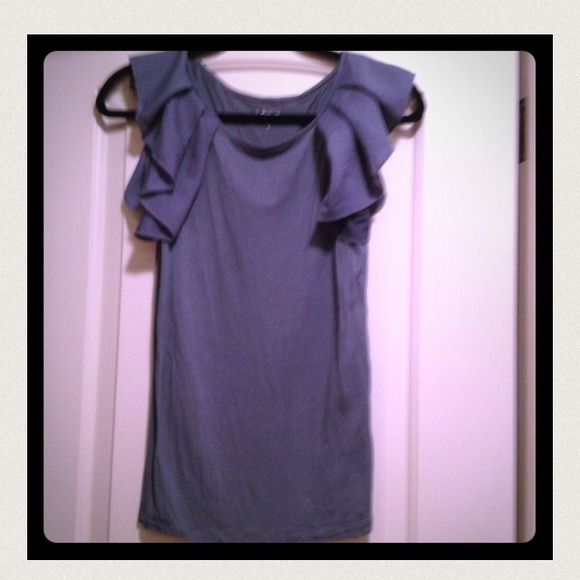 LOFT flutter sleeve tank