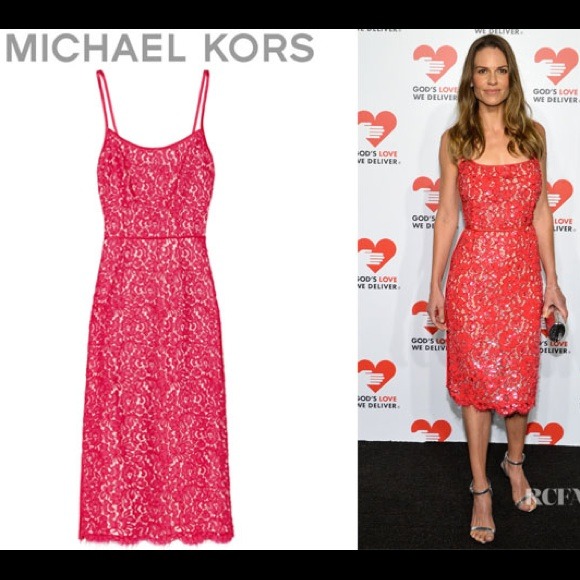 🎉HOST PICK🎉Michael Kors Pink cocktail dress
