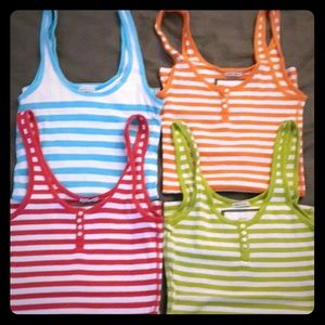A&F tank tops ~ set for 4