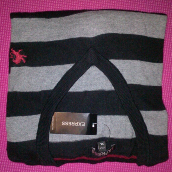 New with tags V-Neck, long sleeve Sweater