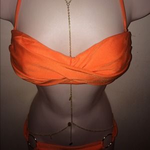 Gold coin Body chain