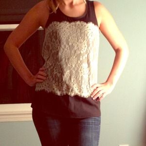 Lacey top