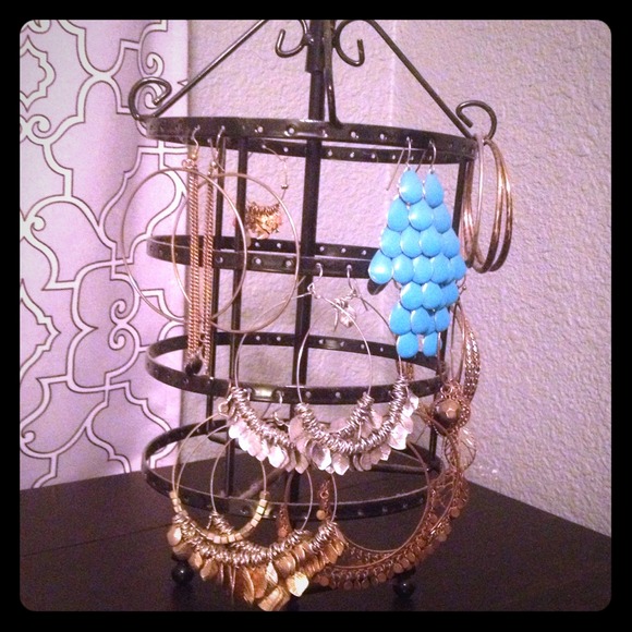 Earrings carousel/holder