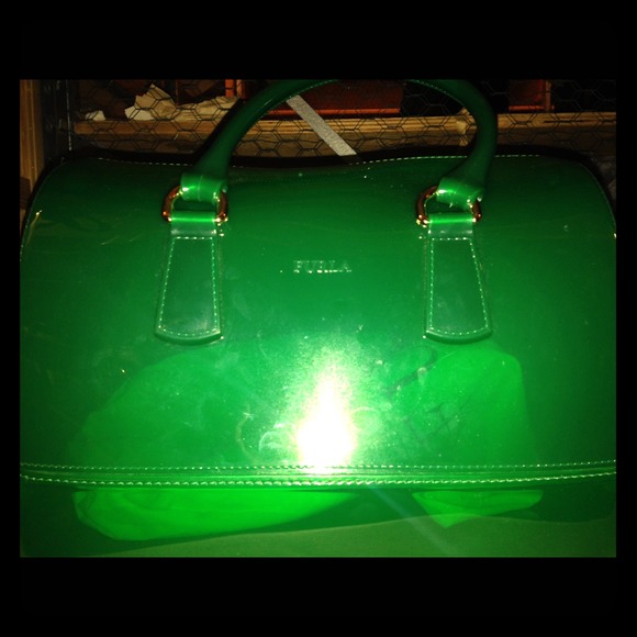 Large furla candy bag