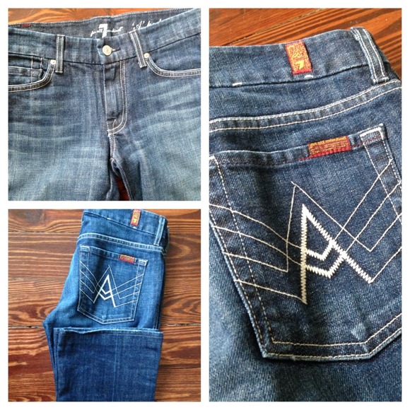 Women's 7 For All Man Kind Boot Cut/Flare Jeans