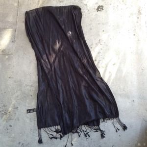 Forever 21 Accessories - Forever 21 Black Shimmer Glitter Scarf Forever 21 Accessories - Forever 21 Black Shimmer Glitter Scarf