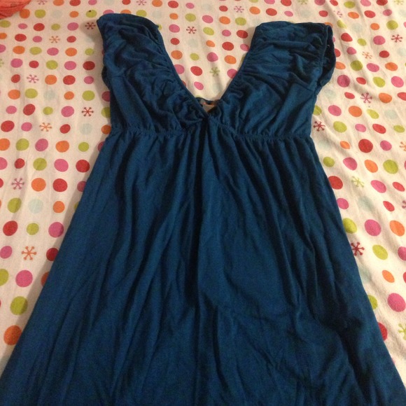 Teal dress