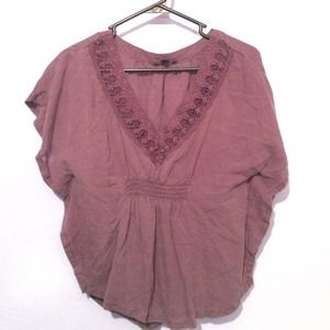 Purple American Eagle top