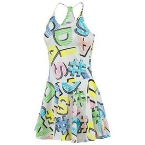 Jeremy Scott x Adidas alphabet dress