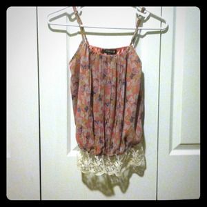 Bows and lace.
