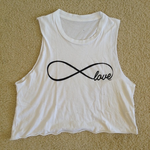✨SOLD✨Brand Melville New Love Infinity Muscle Tank