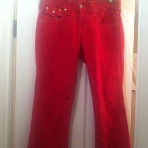 True Religion Women's Corduroy Pants