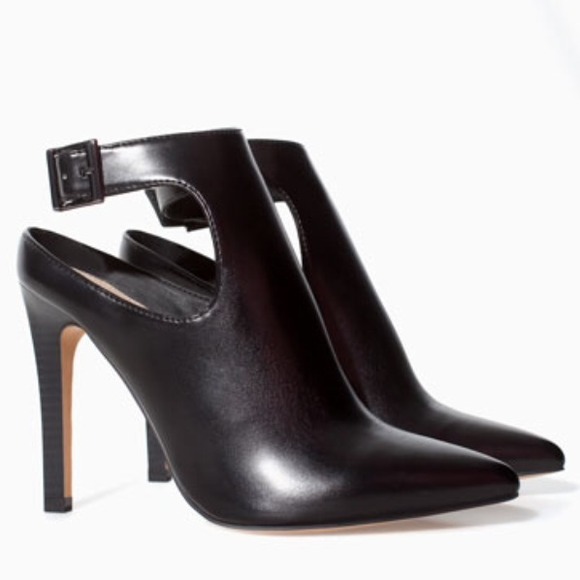 Zara Shoes - NWT Zara's Sling Back Ankle Booties