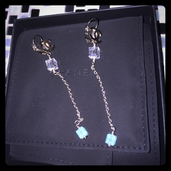 New without tags authentic Chanel earrings.