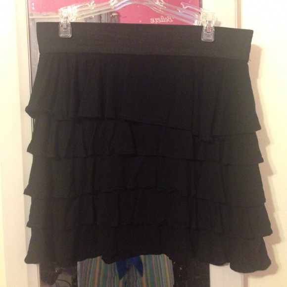 Ruffled Mini Skirt