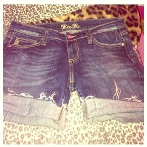 Miss me cut off jean shorts PRICE REDUCED