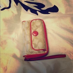 Coach wristlet