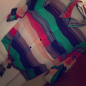 Multicolored spring shirt ,