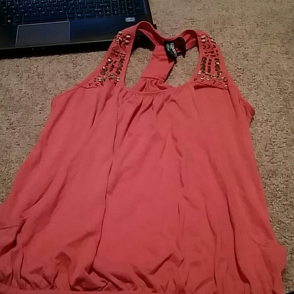 Racer back tank top