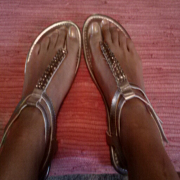 Silver Sandals