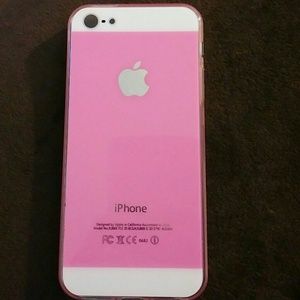 iPhone 5/5s cute pink case