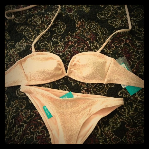 Coral H & M bikini
