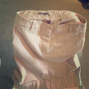 Jil Sander pink skirt