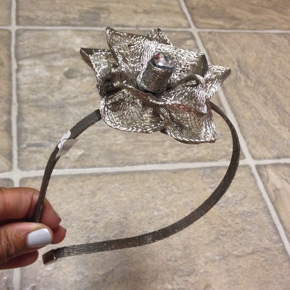 Mesh Flower Headband