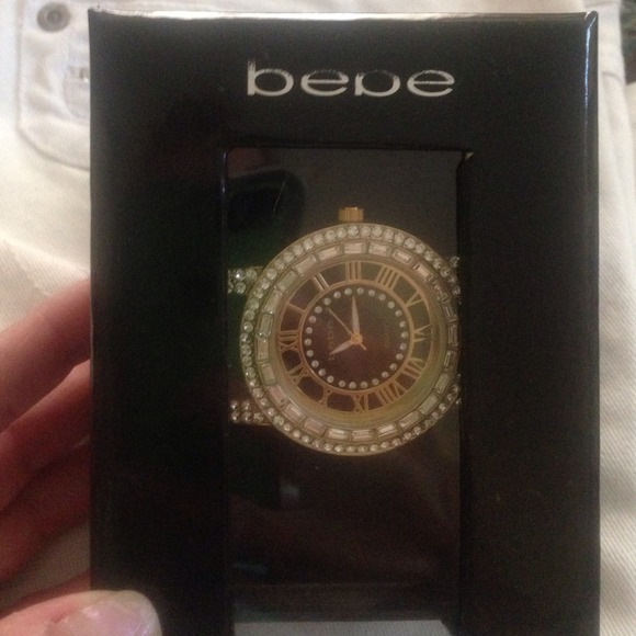 Bebe bling watch.
