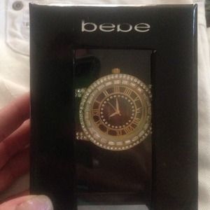 Bebe bling watch.