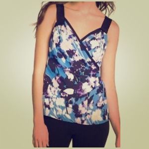 Tahari Damaris Wrap Blouse