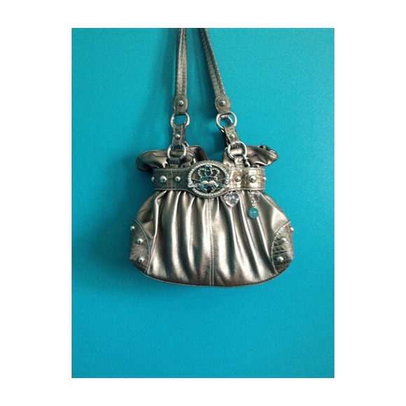 Metallic Hobo Bag // Kathy Van Zeeland