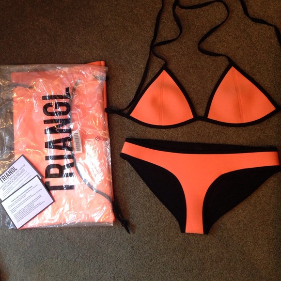 Triangl swimsuit in 'Arizona Sunset' (incl. bag)