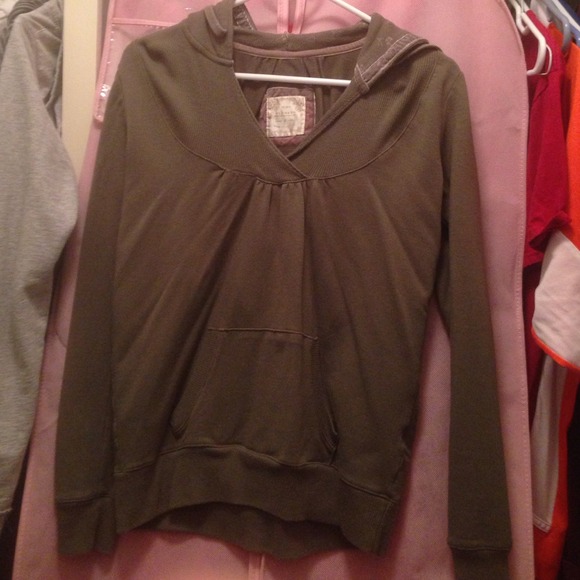 Dark Olive Green Pullover