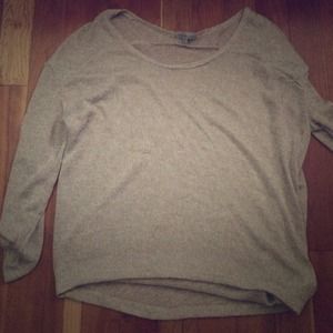 Charlotte Russe thin quarter sleeve shirt