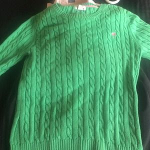 Lilly Pulitzer green sweater