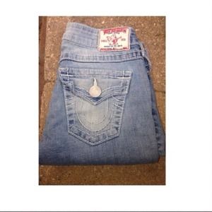 True religion cut off jeans