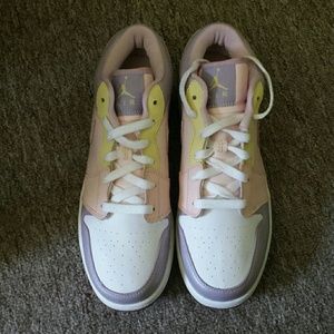 Pink and Purple Jordans