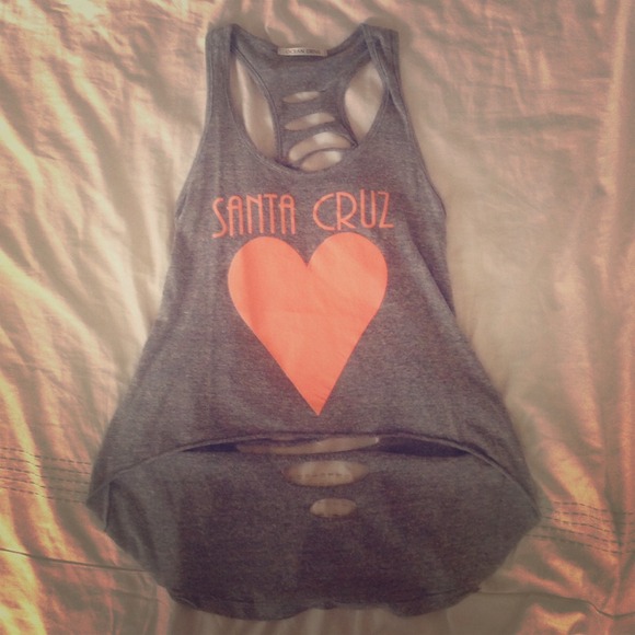 Ocean Drive, Santa Cruz crop top - Picture 1 of 1