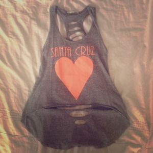 Ocean Drive, Santa Cruz crop top