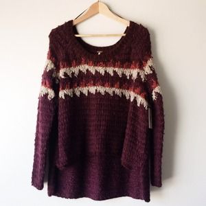 Free people fuzzy sweater