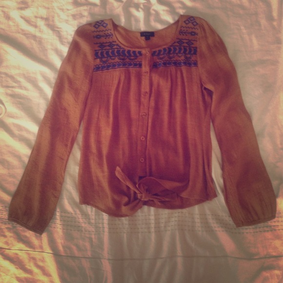 Tribal Print top - Picture 1 of 1