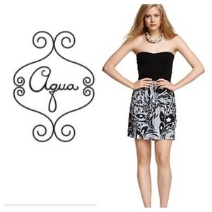 Beautiful Aqua Strapless Dress! Fits Small