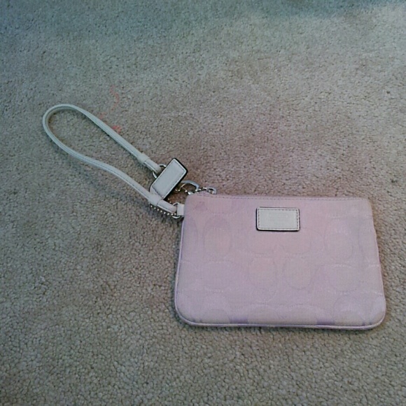 Coach Clutches & Wallets - 🎉REDUCED!! Mini Coach purple wristlet
