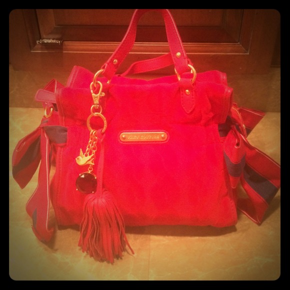 Pristine Juicy Couture Red Mini Daydreamer - Picture 1 of 4