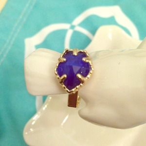 Kendra Scott ring and jewelry bag