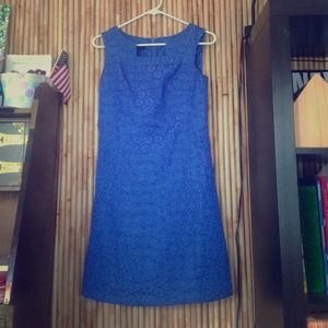 Circle print spring dress