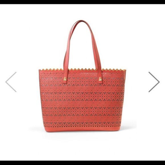 👛REDUCED👛 Stella & Dot Avalon Tote Geranium Perf