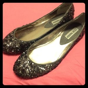 Steve Madden sequin flats